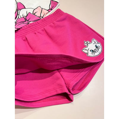 Conjunto Infantil Gatinha Marie Disney