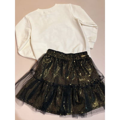 Conjunto Infantil Glam Michey Disney Animê 