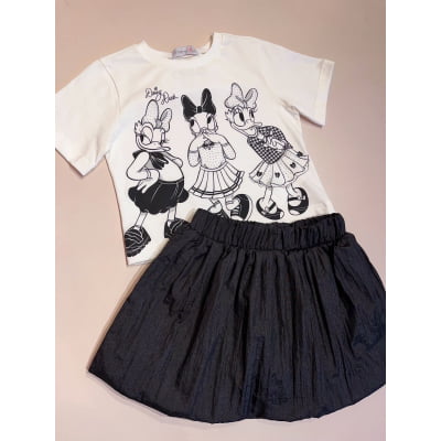 Conjunto Infantil Margarida Fashion Disney Momi