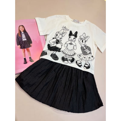 Conjunto Infantil Margarida Fashion Disney Momi