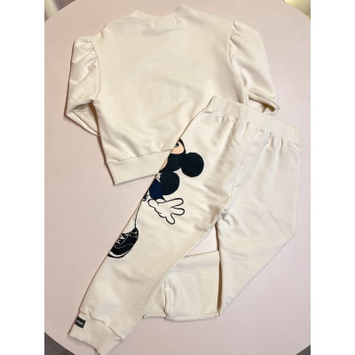 Conjunto Infantil Moletom Minnie e Mickey Disney Animê 