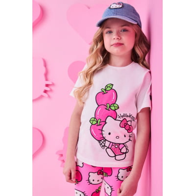 Conjunto Infantil Momi Maçãzinhas Hello Kitty