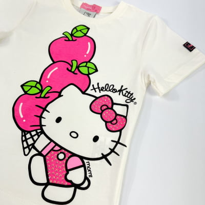 Conjunto Infantil Momi Maçãzinhas Hello Kitty