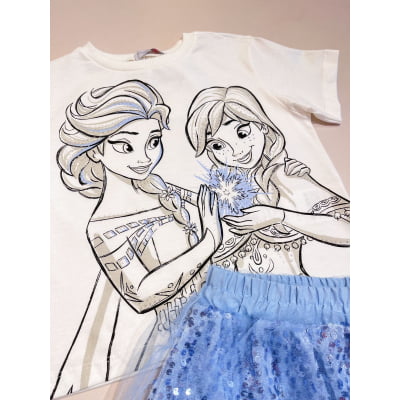Conjunto Infantil Frozen Disney Momi