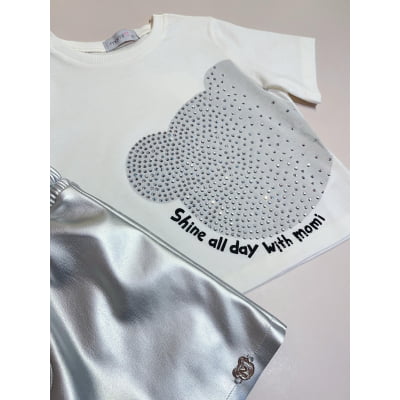 Conjunto Infantil Bear Strass Momi 