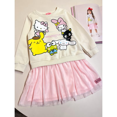 Vestido Infantil Hello Kitty And Friends Momi 