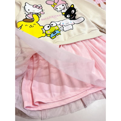 Vestido Infantil Hello Kitty And Friends Momi 