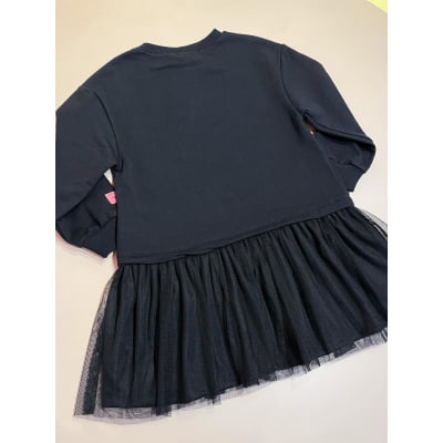 Vestido Infantil Hello Kitty Strass Momi