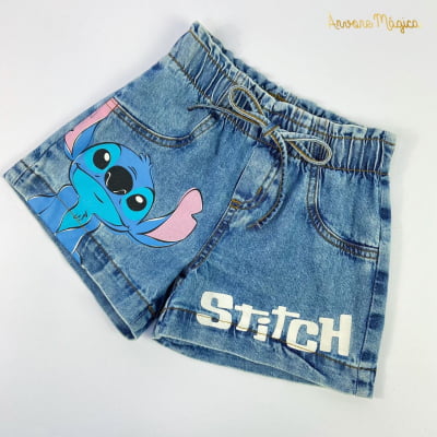 Short Infantil Momi Stitch Disney