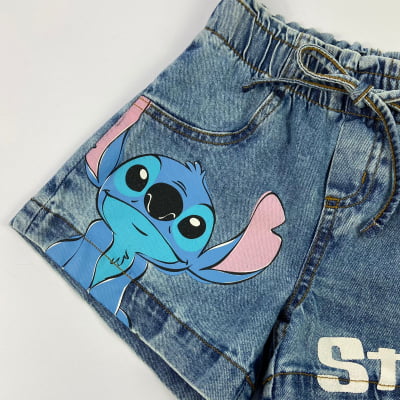 Short Infantil Momi Stitch Disney