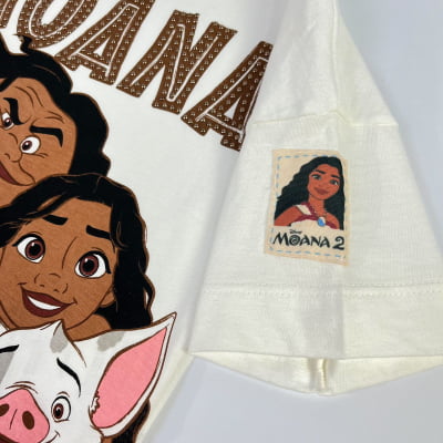 T-Shirt Infantil Moana Disney Animê