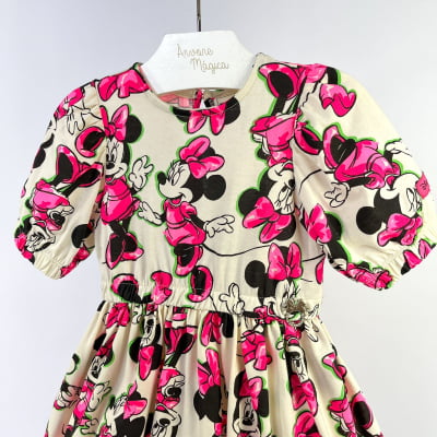 Vestido Infantil Minnie Mouse Disney Animê