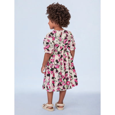 Vestido Infantil Minnie Mouse Disney Animê