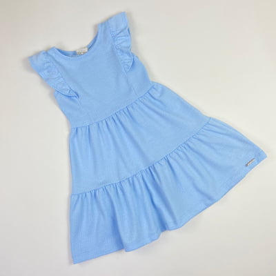 Vestido Infantil Alakazoo Azul 