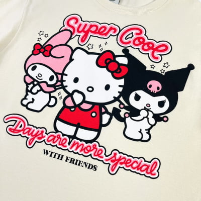 Blusa Infantil Hello Kitty Super Cool