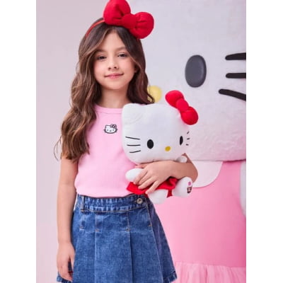 Regata Rosa Infantil Momi Patch Hello Kitty