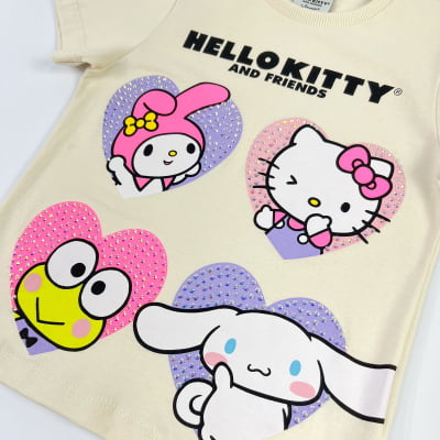 T-Shirt Infantil Momi Hello Kitty & Friends