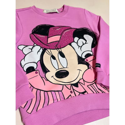 Conjunto Infantil Minnie Cowgirl Animê