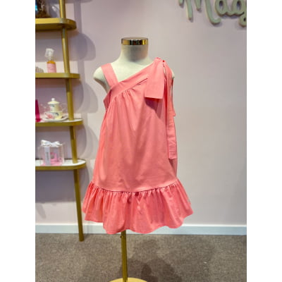 Vestido Infantil Rosa Melissa