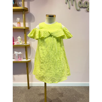 Vestido Infantil Málagah Vick Verde