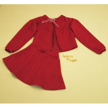 Conjunto Infantil Chapeuzinho Vermelho Petit Cherie Conjunto Infantil Chapeuzinho Vermelho Petit Cherie