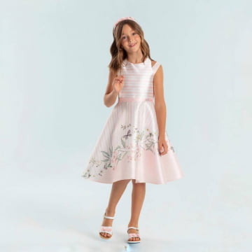 Vestido de Festa Infantil Jasmim Petit Cherie Vestido de Festa Infantil Jasmim Petit Cherie