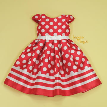 Vestido de Festa Infantil Minnie Petit Cherie Vestido de Festa Infantil Minnie Petit Cherie