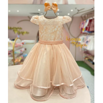 Vestido de Festa Infantil Princesa Kate Petit Cherie Vestido de Festa Infantil Princesa Kate Petit Cherie