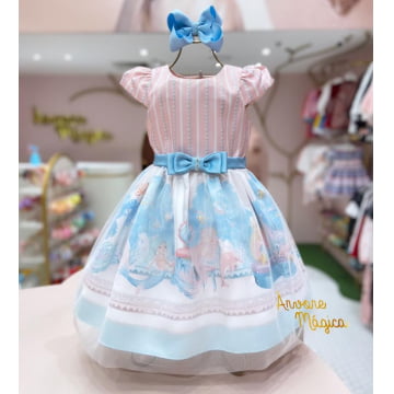 Vestido de Festa Infantil Sereia Petit Cherie Vestido de Festa Infantil Sereia Petit Cherie