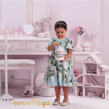 Vestido Infantil de Festa Mariah Petit Cherie Vestido Infantil de Festa Mariah Petit Cherie