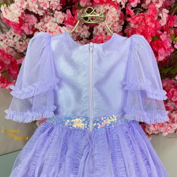 Vestido de Festa Infantil Encanto Luxo Petit Cherie
