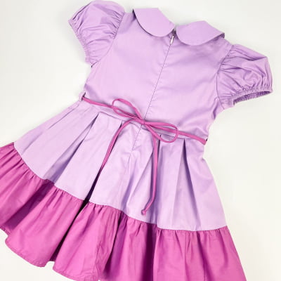 Vestido Infantil Um Mais Um Amabel