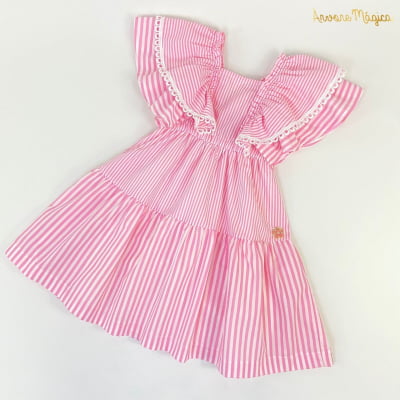 Vestido Infantil Animê Ibiza