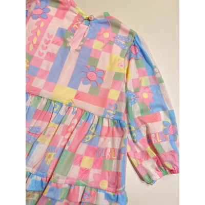 Vestido Infantil Flores Málagah