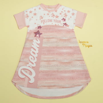 Vestido Infantil Follow Your Dream Petit Cherie Vestido Infantil Follow Your Dream Petit Cherie