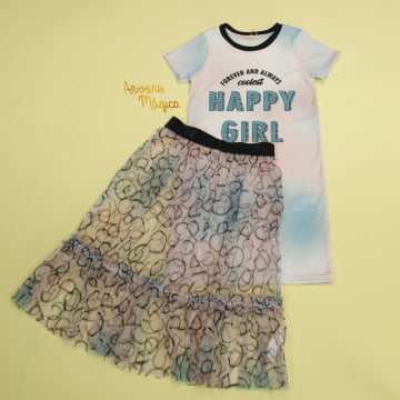 Vestido Infantil Forever and Always Coolest Petit Cherie Vestido Infantil Forever and Always Coolest Petit Cherie