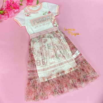 Vestido Infantil Fun Day Petit Cherie Vestido Infantil Fun Day Petit Cherie