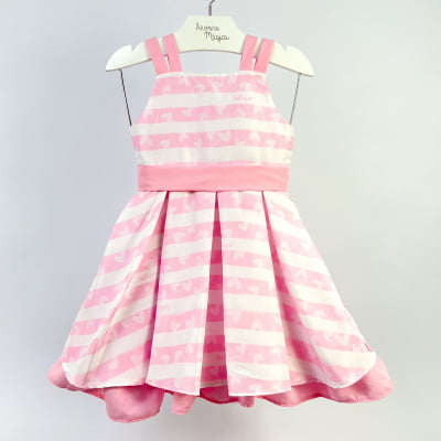 Vestido Infantil Málagah Chuva de Amor