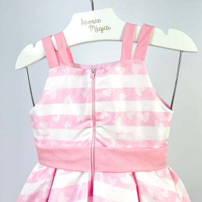 Vestido Infantil Málagah Chuva de Amor