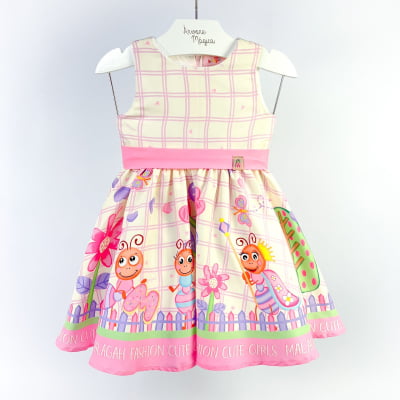 Vestido Infantil Málagah Fashion Cute