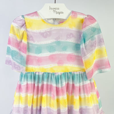 Vestido Infantil Málagah Multicolors