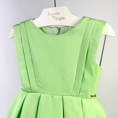 Vestido Infantil Málagah Verde