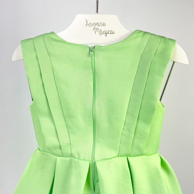 Vestido Infantil Málagah Verde