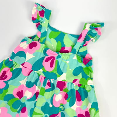 Vestido Infantil Momi Flores Melinda