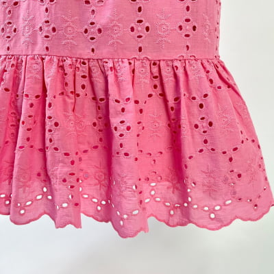 Vestido Infantil Momi Luna Laise Babados