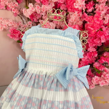 Vestido para bebê Catarina Petit Cherie