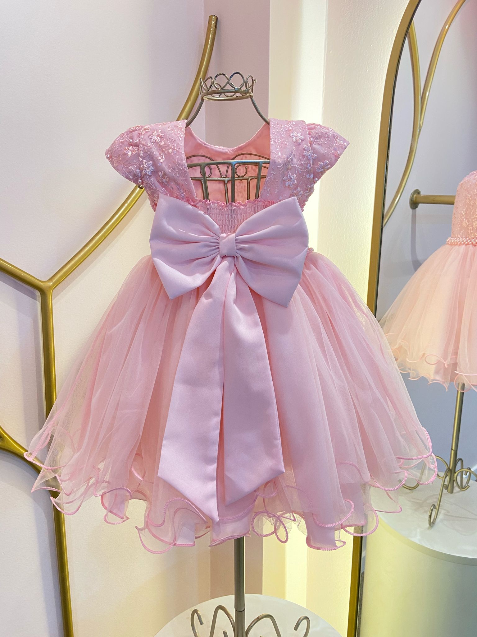 Vestidos De Festa Rosa Para Criancas