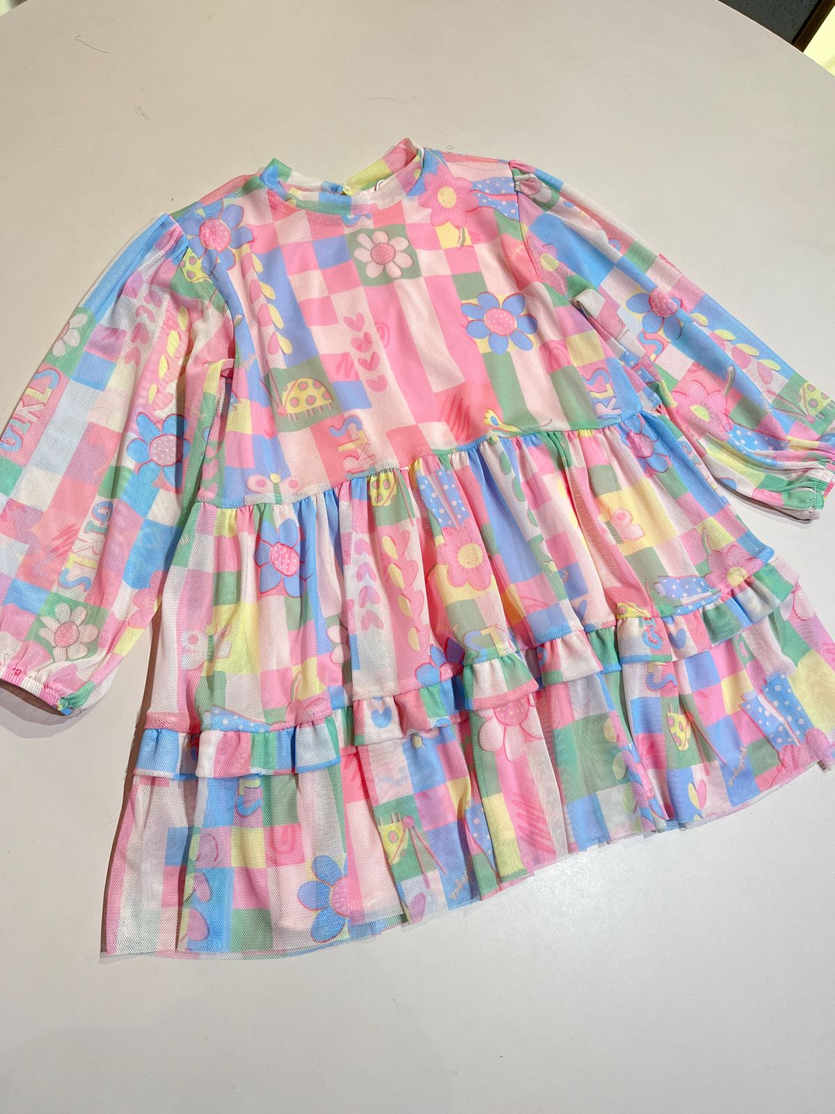 Vestido Infantil Flores Málagah