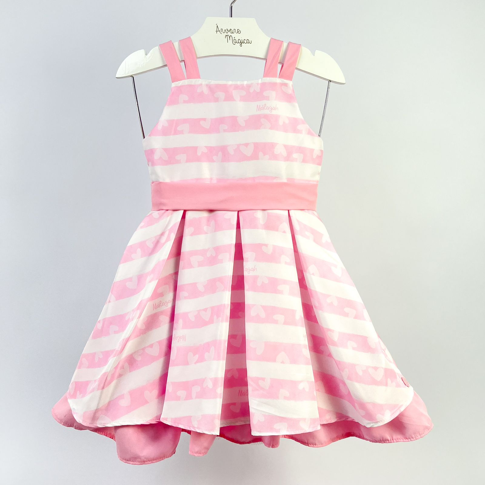 Vestido Infantil Málagah Chuva de Amor