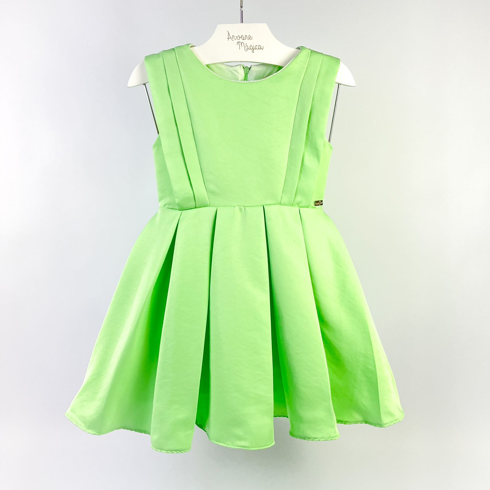 Vestido Infantil Málagah Verde